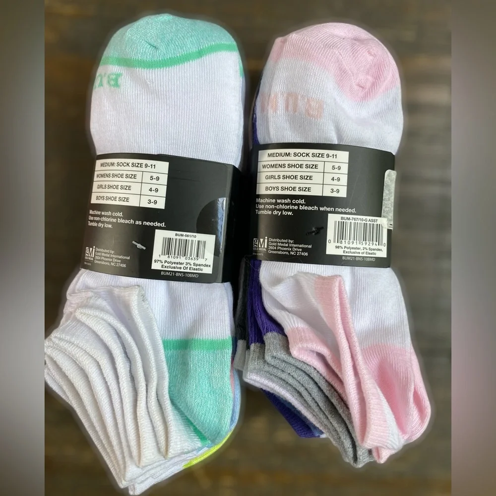 🌸20 Pairs Ladies NWT No Shows